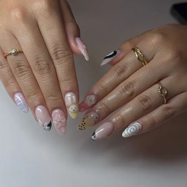 Nail work by 00:00 Nail Studio
