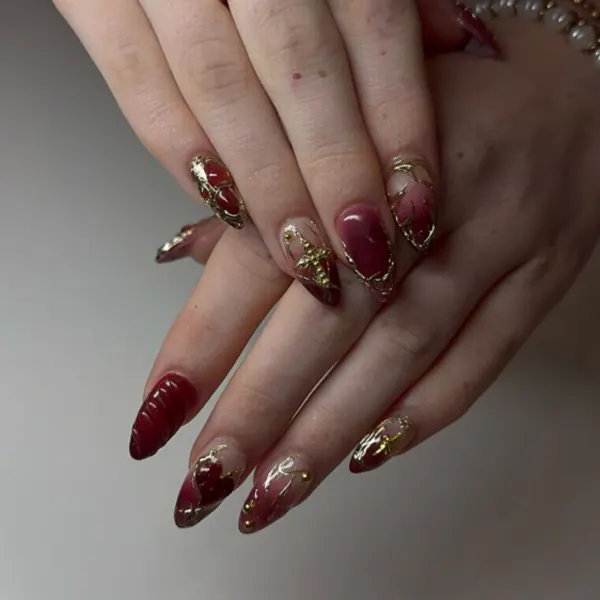 Nail work by 00:00 Nail Studio