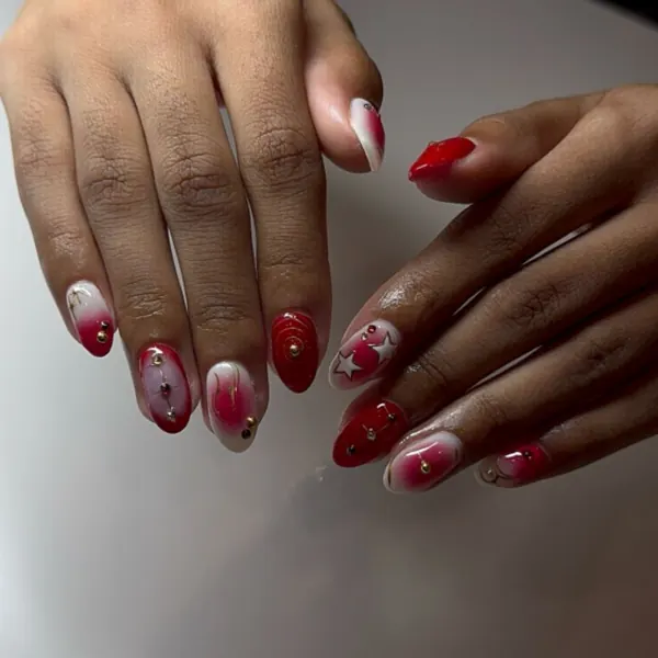 Nail work by 00:00 Nail Studio