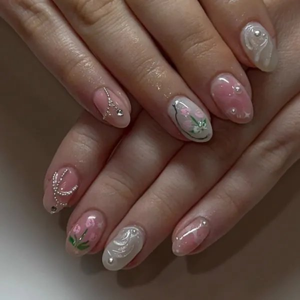 Nail work by 00:00 Nail Studio