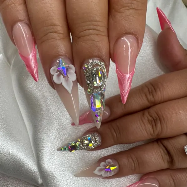 Nail work by A New Look Nail Salon