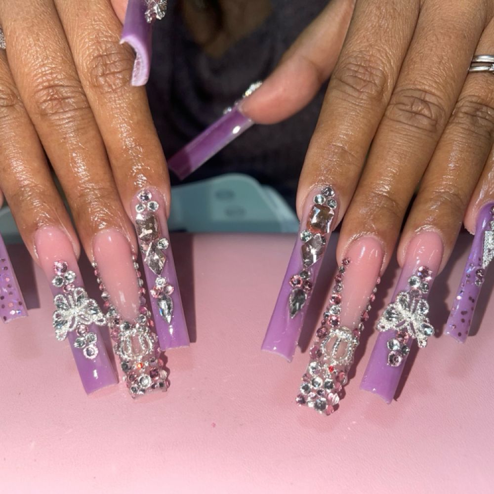 Nail work by A New Look Nail Salon