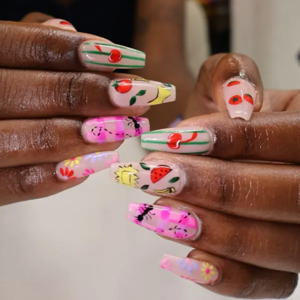 Nail work by Ambertipz