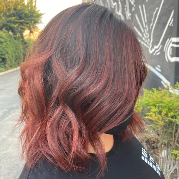 Hair work by Andrea Ramirez