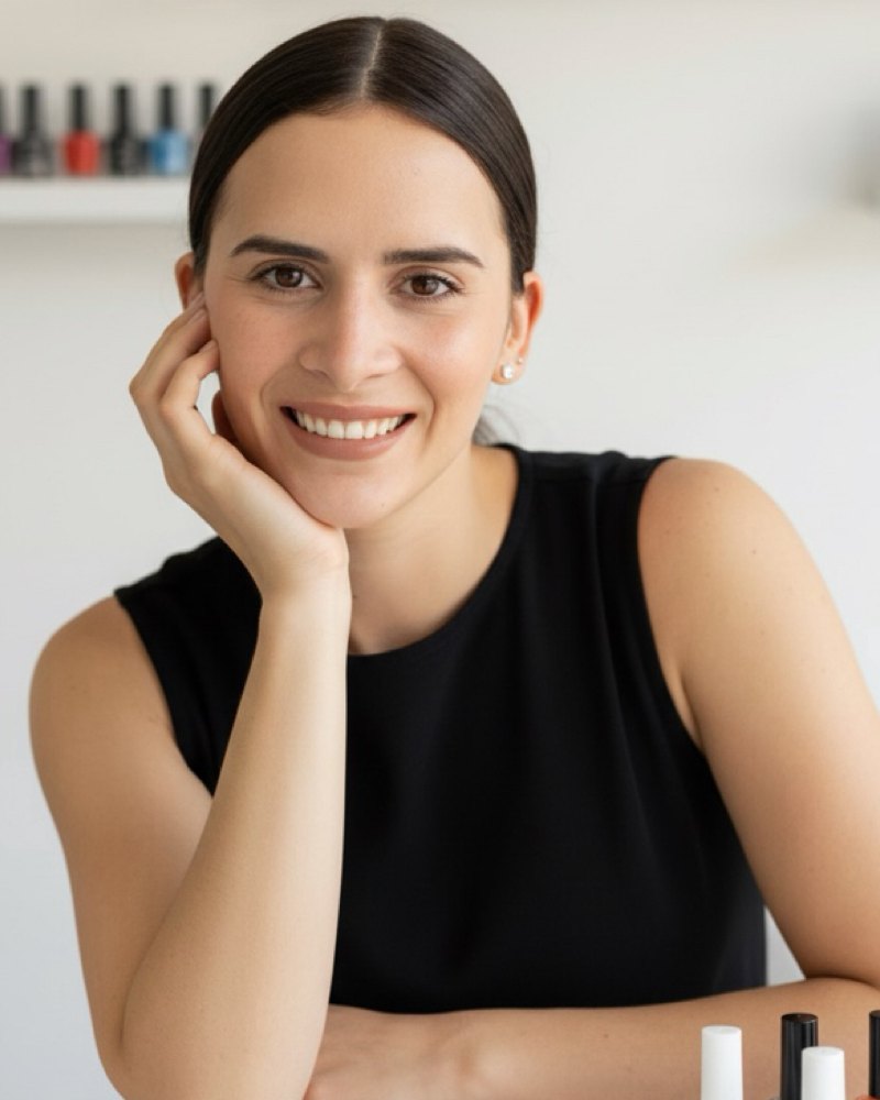 Angel Mejias, owner of Angel Nail Studio