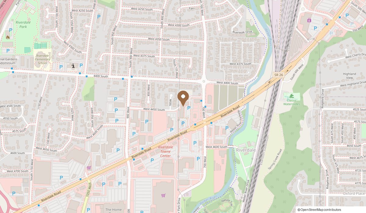 Map: 750 W Riverdale Rd Suite 11, Riverdale, UT 84405
