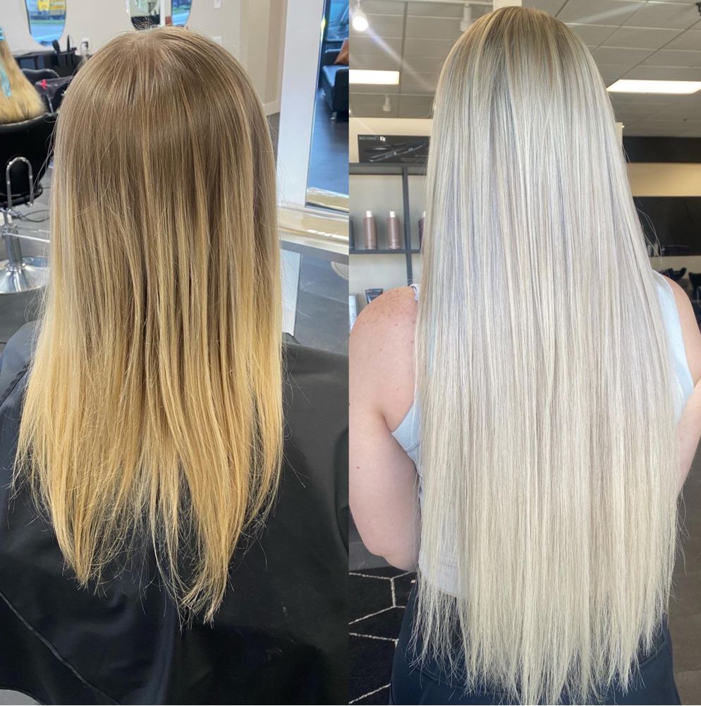 Hair work by Annie The Stylist's Studio