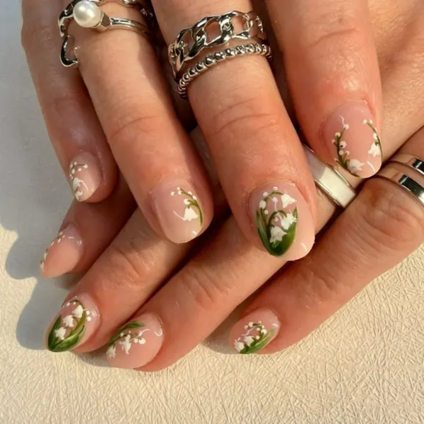 Nail work by Artfully Morgan