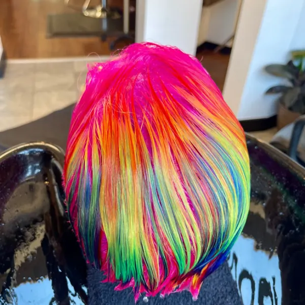 Hair work by Aurora Salon