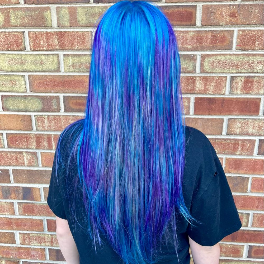 Hair work by Aurora Salon