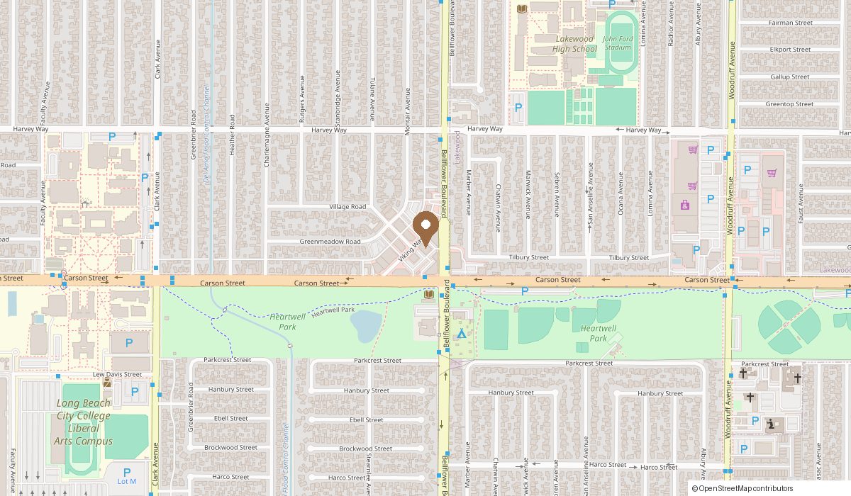 Map: 4146 N Viking Way, Long Beach, CA 90808