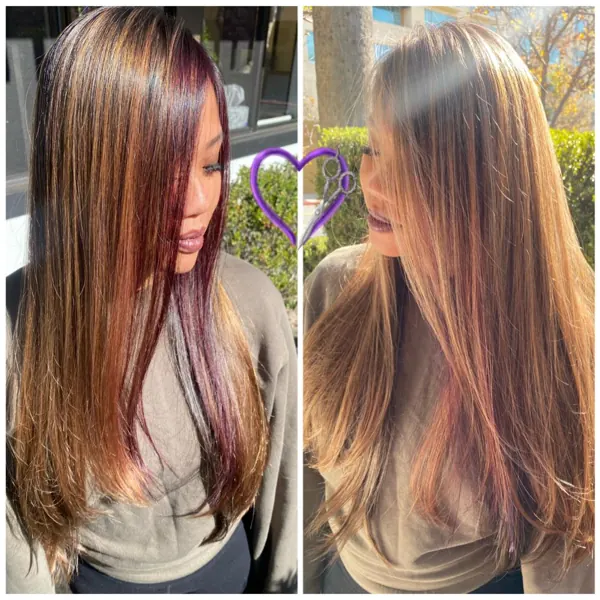 Hair work by Beautification By Alyssa