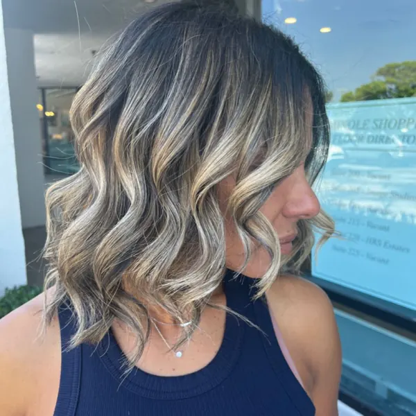 Hair work by Bella Balayage Hair Studio