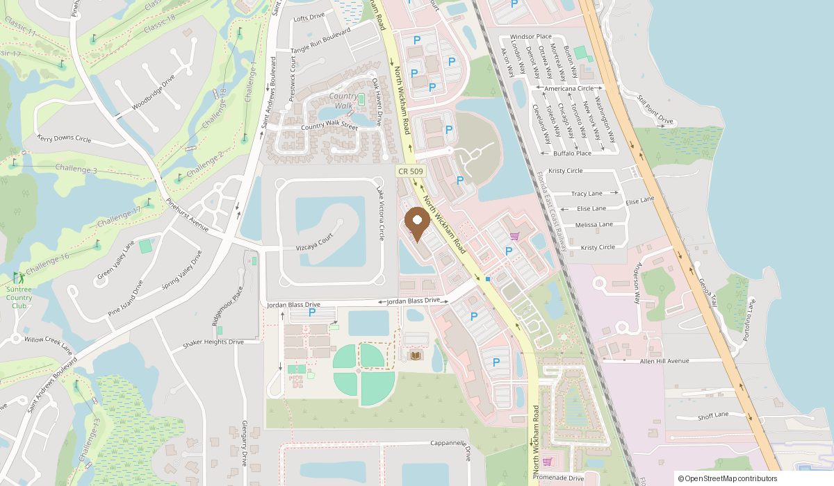 Map: 6450 N Wickham Rd suite 301, Melbourne, FL 32940