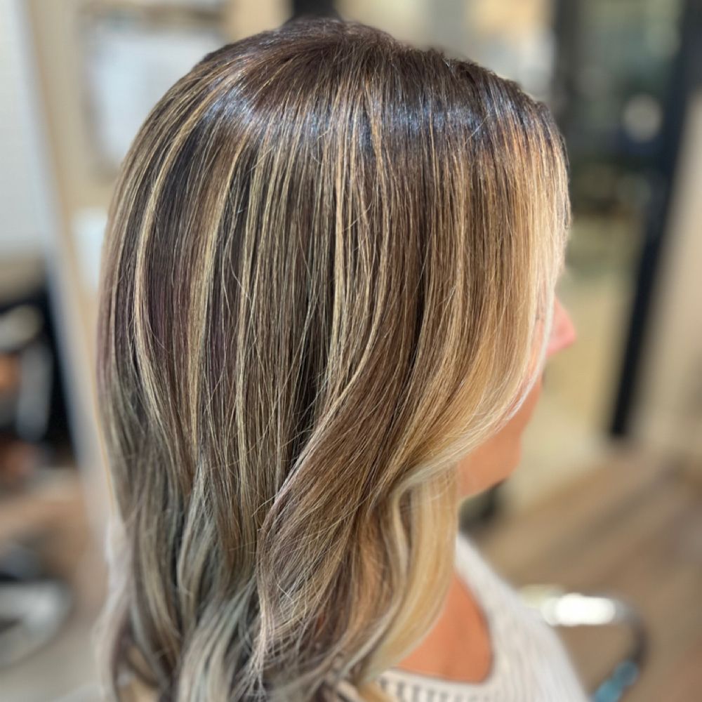 Hair work by Bella Balayage Hair Studio