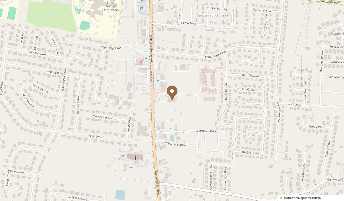 Map: 120 Eleanor Way Suite D2, Murfreesboro, TN 37130