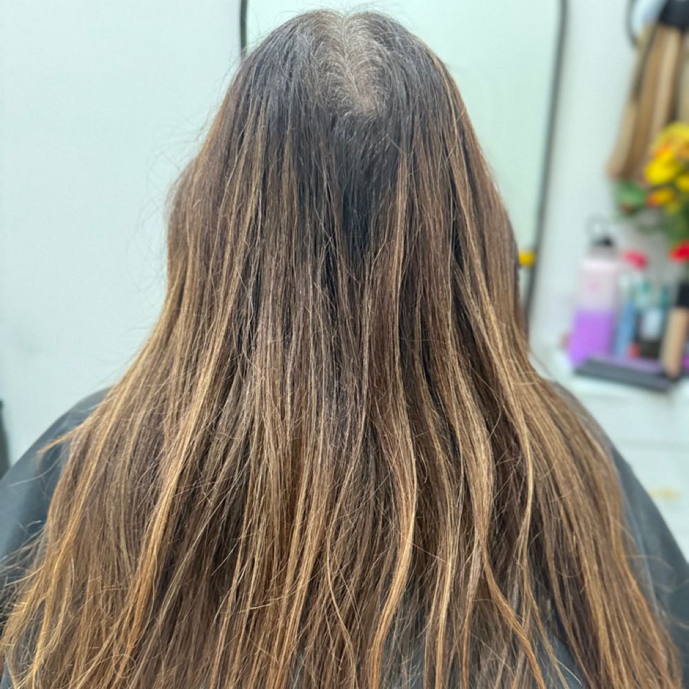 Hair work by Beloved Hair Studio By Maggie