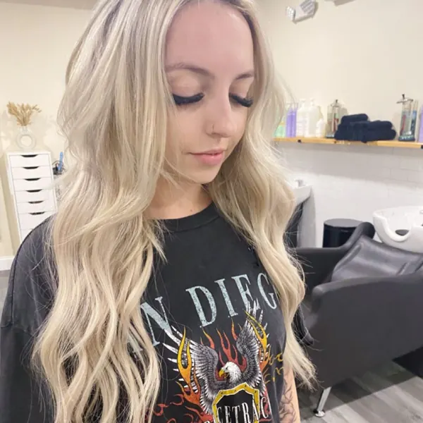 Hair work by Blonde By Ari