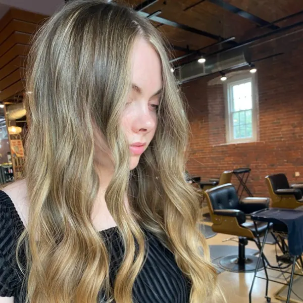Hair work by Blonde By Ari