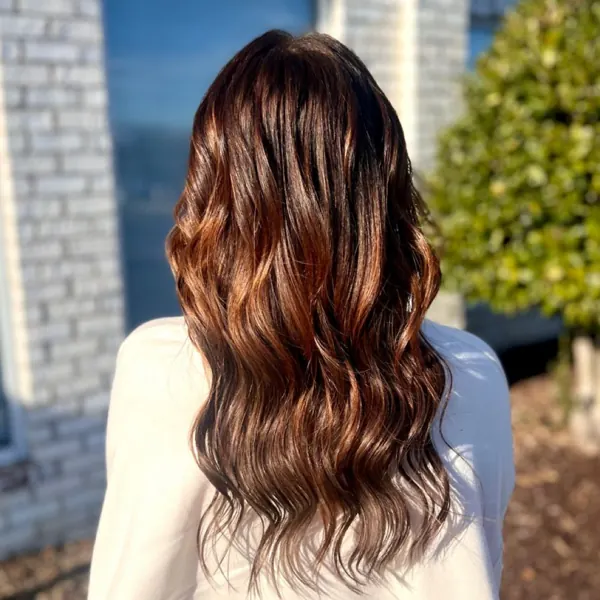 Hair work by By Design Beauty