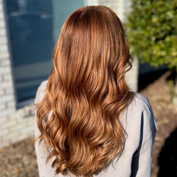 Hair work by By Design Beauty