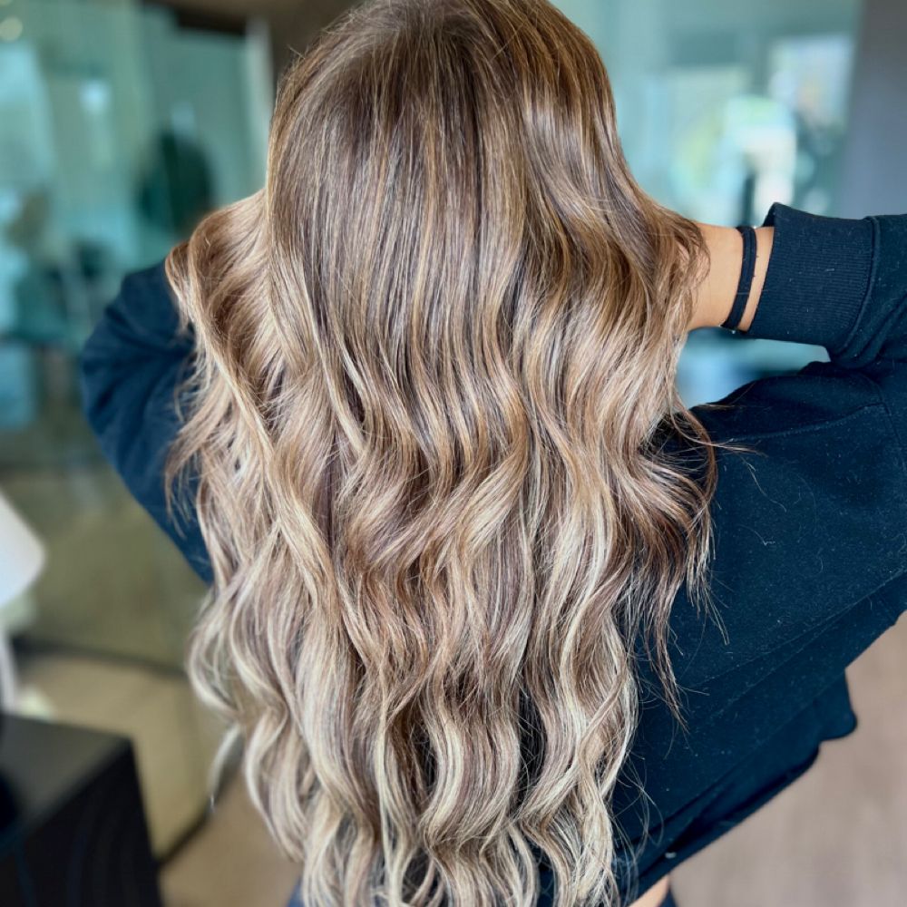 Hair work by By Design Beauty