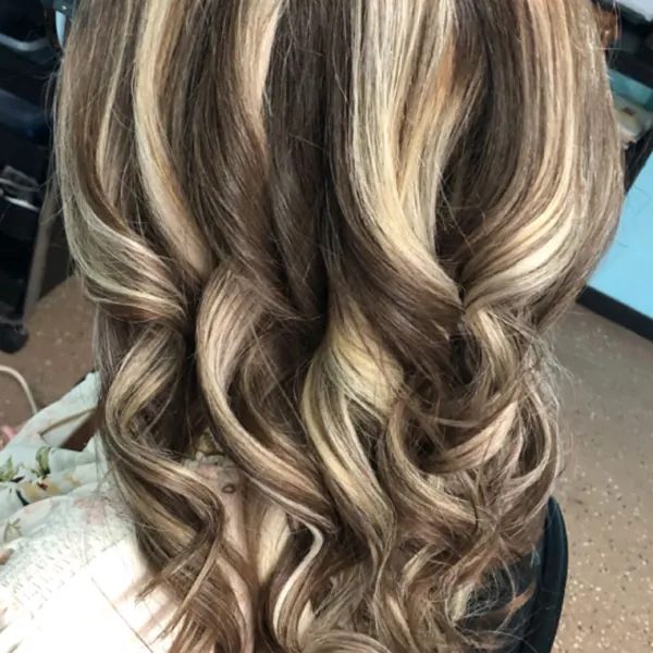 Hair work by Callie's Hair Salon