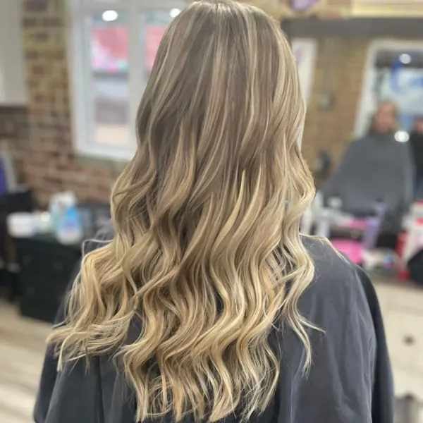 Hair work by Callie's Hair Salon