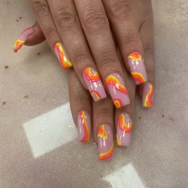 Nail work by Candy Nails