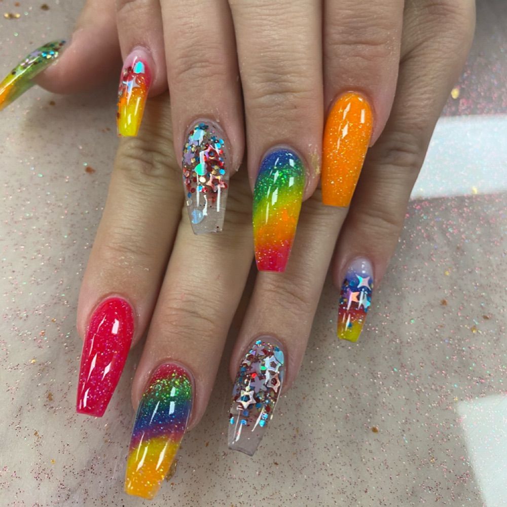 Nail work by Candy Nails