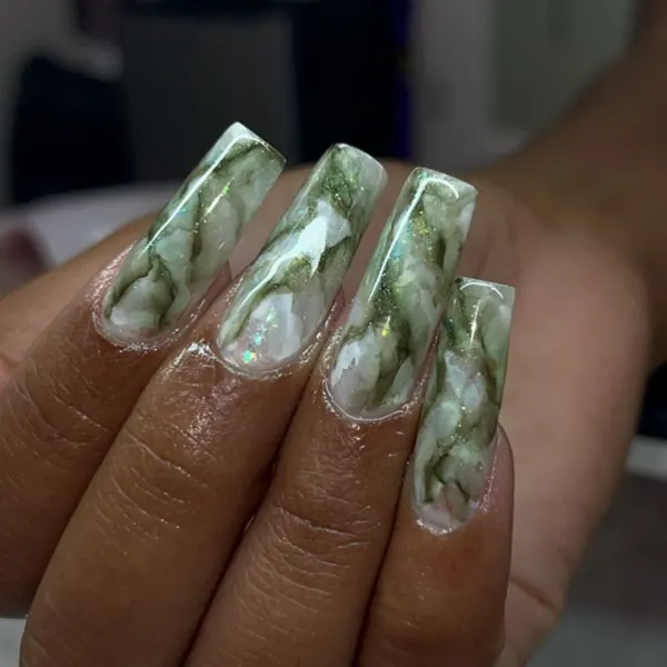 Nail work by Chrissy’s Nail Studio