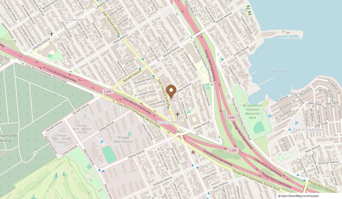 Map: 3843C East Tremont Avenue Suite 208(Entrance around the corner), Bronx, NY 10465