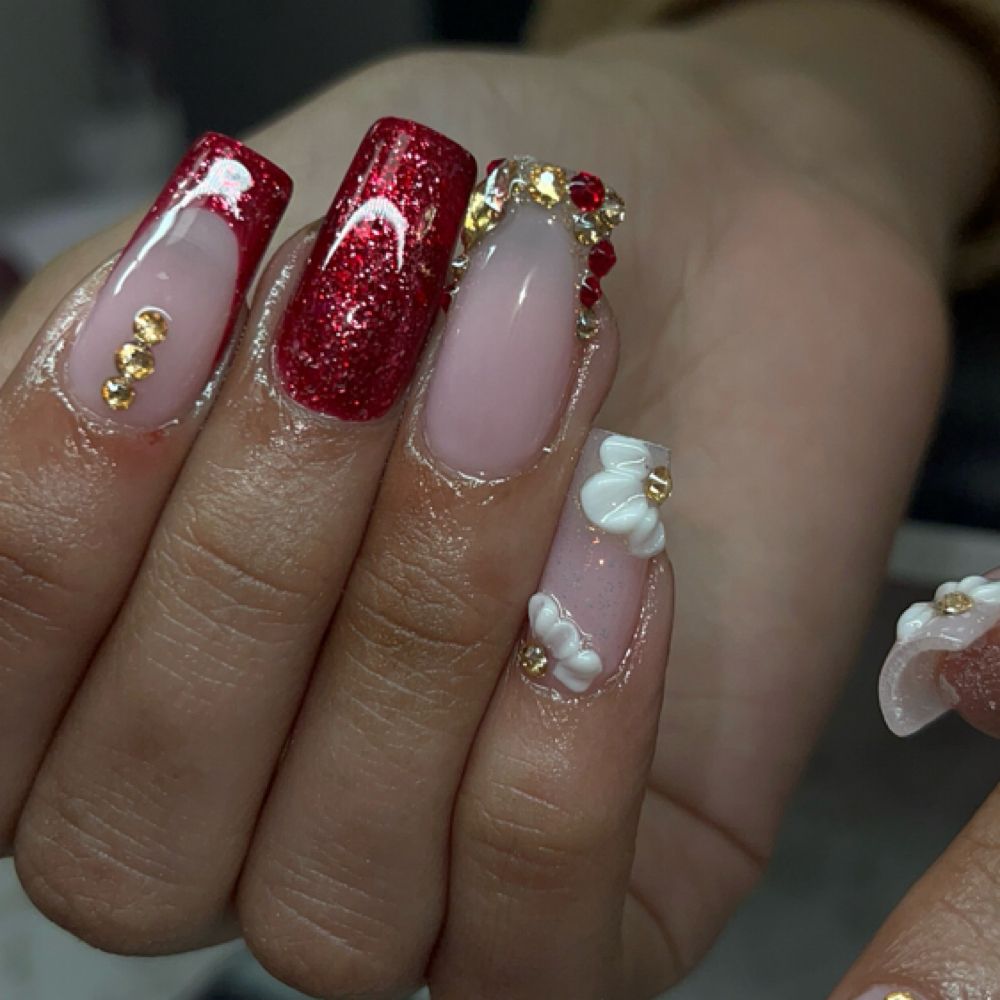 Nail work by Chrissy’s Nail Studio