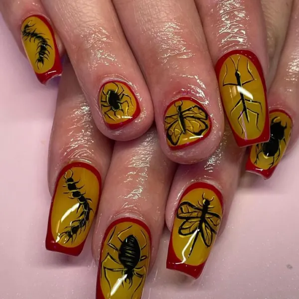 Nail work by Claws by Joy