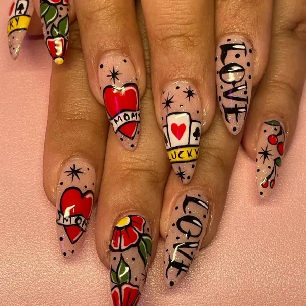 Nail work by Claws by Joy