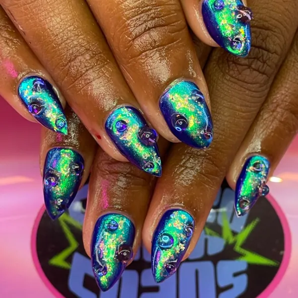 Nail work by Claws by Joy
