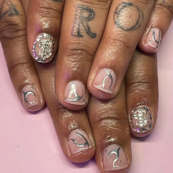 Nail work by Claws by Joy