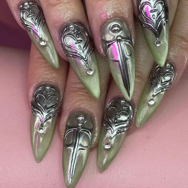 Nail work by Claws by Joy