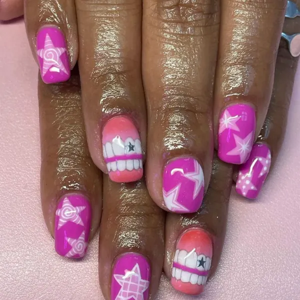 Nail work by Claws by Joy