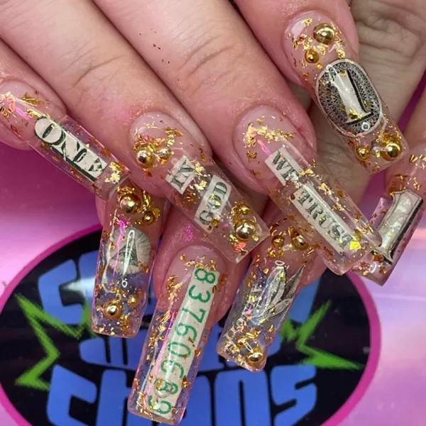 Nail work by Claws by Joy
