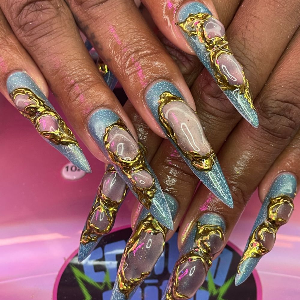 Nail work by Claws by Joy