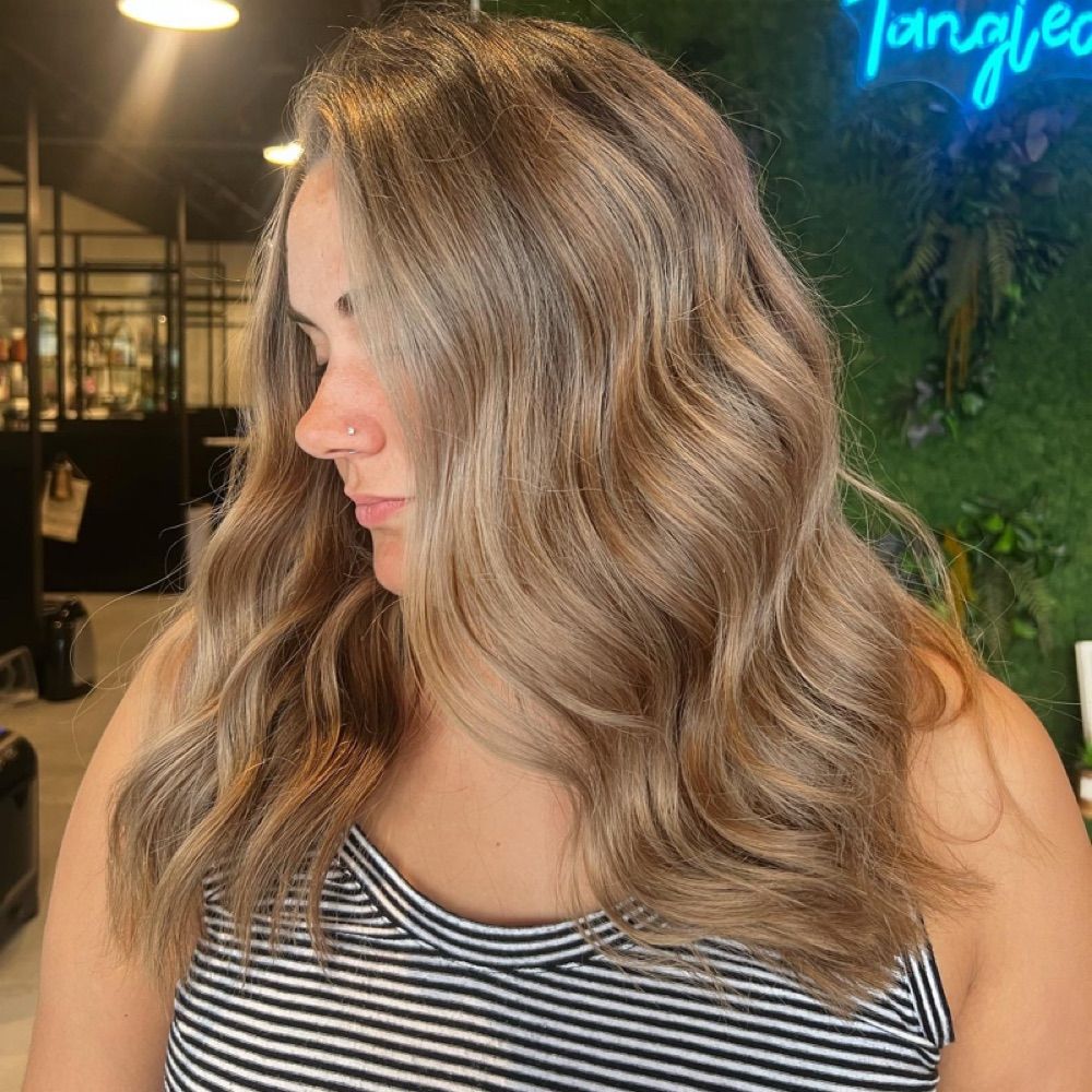 Hair work by Color By Coulter