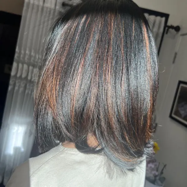 Hair work by Color By Gina Studio