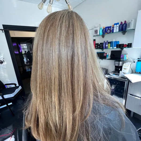 Hair work by Color By Gina Studio