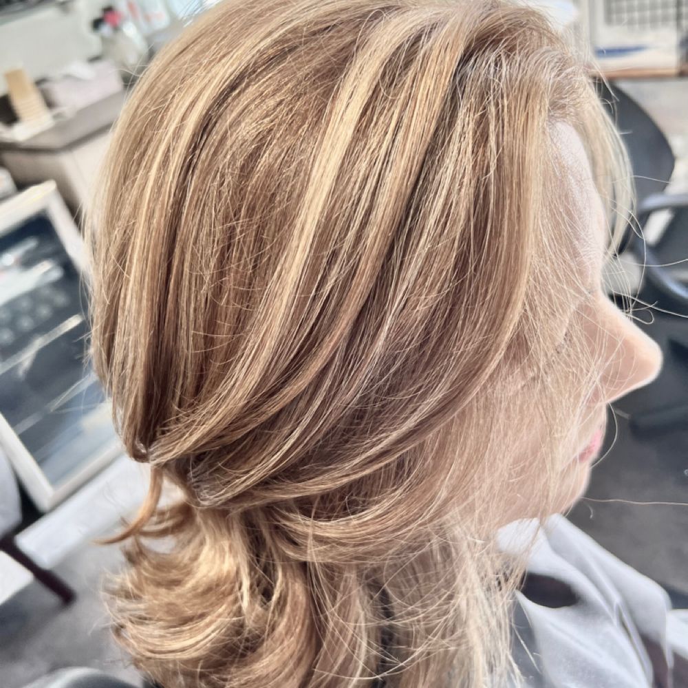 Hair work by Color By Gina Studio