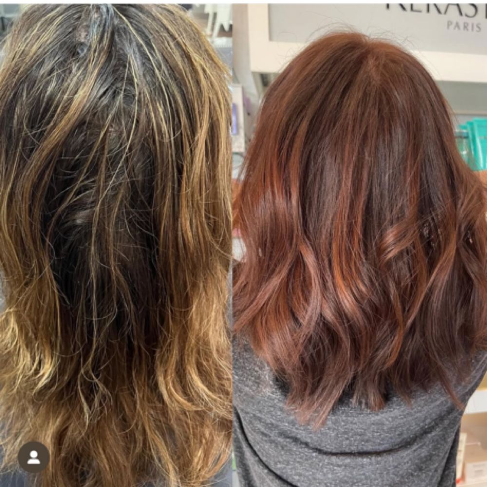 Hair work by Deanna Does My Hair