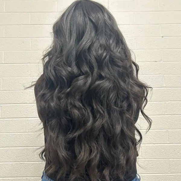 Hair work by Demi Beauty