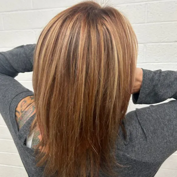 Hair work by Demi Beauty