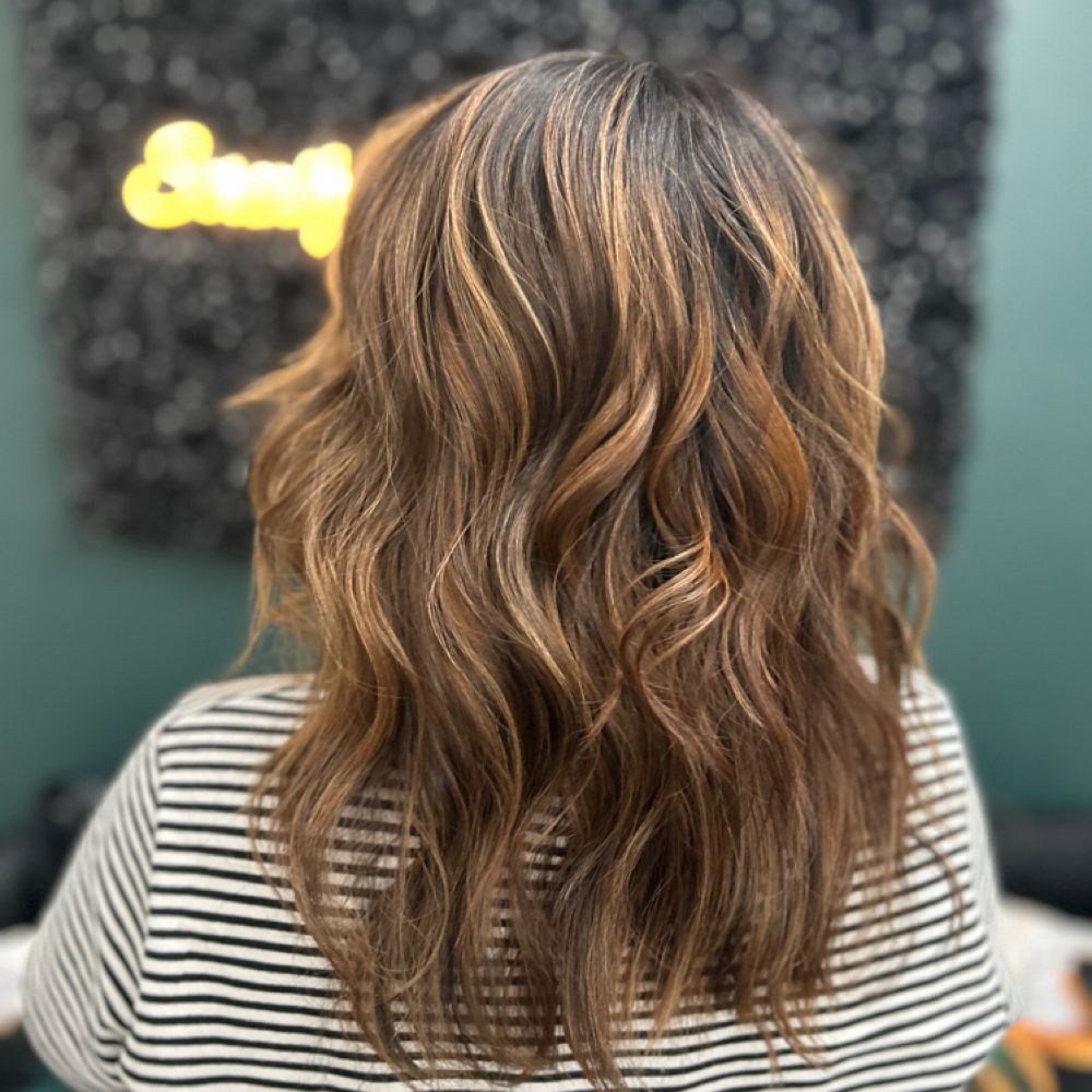 Hair work by Demi Beauty