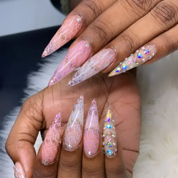 Nail work by Diamonds Nailbar